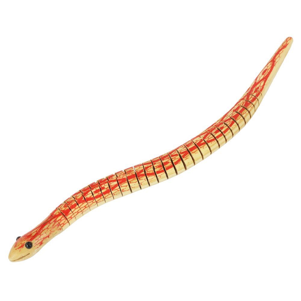Serpiente de madera 30 cm. fsc. 3+