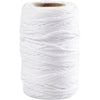 Cordón de algodón Creativ Company, grosor 1,1 mm, blanco, 50 m 1 rollo