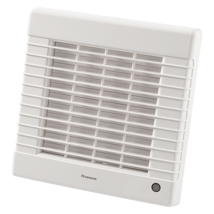 Renson 1006452 - ventilador con llave y temporizador 7222t blanco ø 125 | 2 piezas