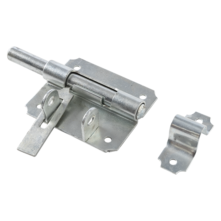 Mack 1069112 - scrocco per lucchetto zincato blu 80 mm | 5 pezzi