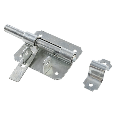 Mack 1069112 - pestillo para candado azul galvanizado 80 mm | 5 piezas