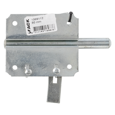 Mack 1069112 - pestillo para candado azul galvanizado 80 mm | 5 piezas