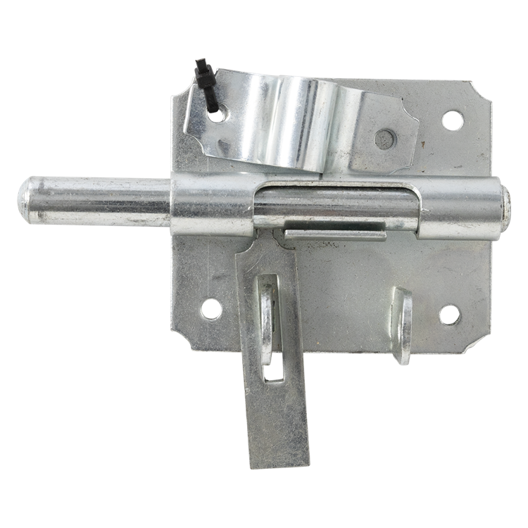 Mack 1069112 - scrocco per lucchetto zincato blu 80 mm | 5 pezzi