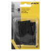 Mack 1071167 - 2 cerniere quadre nere h63 x l63 mm | 5 pezzi