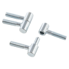 Mack 1071182 - 2 cerniere per mobili zincate ø 9 x 23 mm | 5 pezzi
