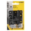 Mack 1071195 - 2 chiavistelli neri a 45 mm b 19 mm | 6 pezzi