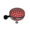 Basil Polkadot - fietsbel - 80 mm - rood wit