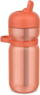 Mepal drinkfles flip sport - 600 ml - flip en drink - lekdicht - draaglus en comfortabele grip - vaatwasmachinebestendig - drinkflessen - peach orange