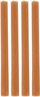 Set di 4 candele da cena Arti Casa - Durata 7 ore - Candele da tavolo - Arancione