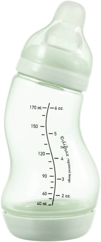 Biberón Difrax natural s - 170 ml - verde claro - anticólicos