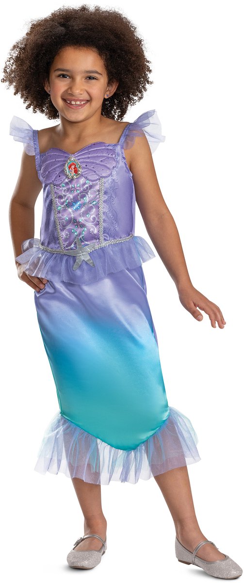 Disfraz princesa disney ariele disfraz infantil clásico m (7-8 años)