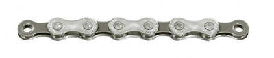 Collar Sunrace CNM84 - Cadena de bicicletas de 8 velocidades, 116L, plata, acero