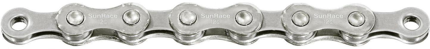 Sunrace Cadena de 12 velocidades CN12A-Box 126L Silver