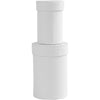 Scatole rotonde Creativ company, h: 7+9 cm, dimensioni 4,5+6 cm, bianco, 2 pezzi 1 set