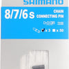 Shimano HG IG 6 7 8 Kettingpen 3 stuks - zwart
