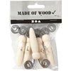 Corpi farfalla Creative Company, l: 5,5 cm, d 15 mm, 5 pezzi 1 scatola