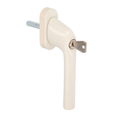 Ami veiligheidsbeslag raamgreep 822 7x32 wit9010 ovaal - 425658