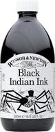 Winsor Newton - tinta hobby - tinta india - negra - 250ml