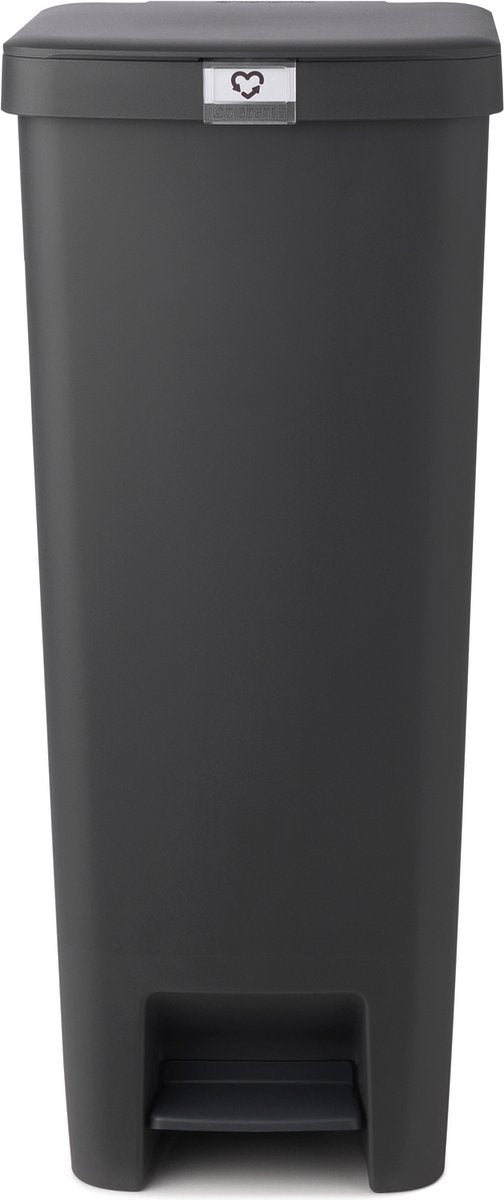 Brabantia Pedal Bin Stepup 40l Gray Dark