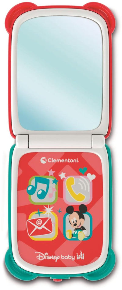 CLEMENTONI Baby Disney Mickey Mouse Phone plegado