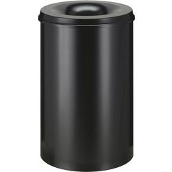 Papelera extintora Vepa bins VB111000 110L negro