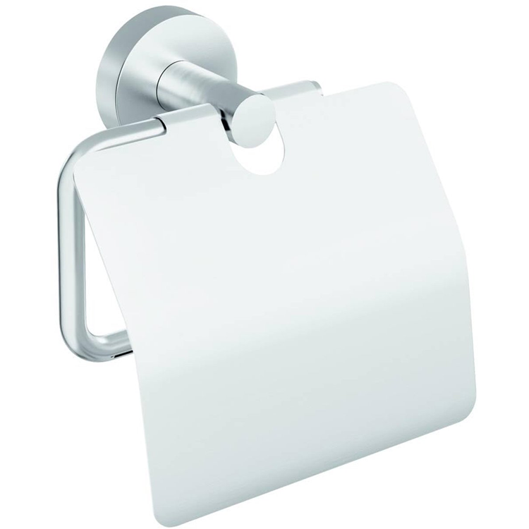 Tesa 1073542 - Portarrollos luna con tapa acero inoxidable | 1 pieza