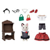 Sylvanian sylvanian families 5462 modespeelset tuxedo kat