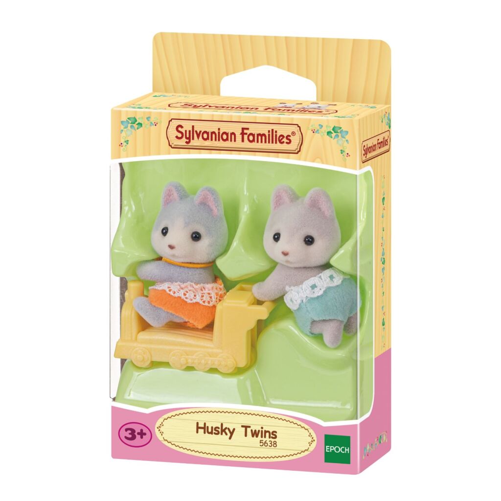 Sylvanian sylvanian families 5638 husky twins