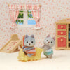 Sylvanian sylvanian families 5638 husky twins