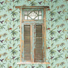 Noordwand Wallpaper Noordwand Kolibri e Bamboo Turquoise