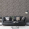 Noordwand behang leopard print zwart