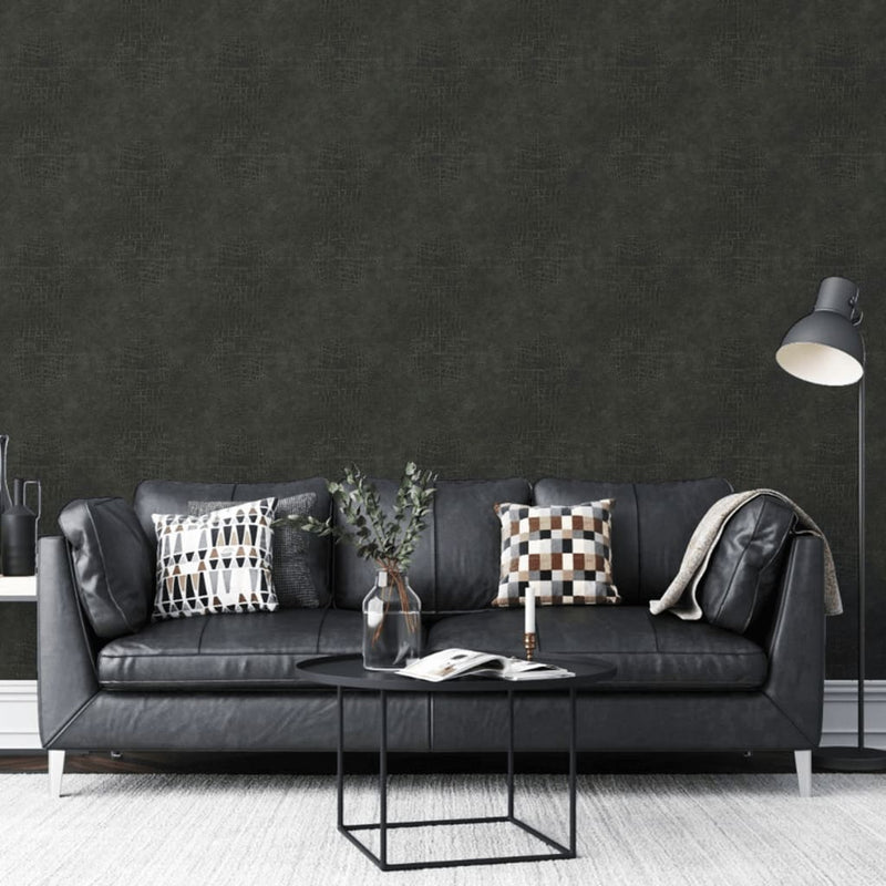 Wall North Wall North Wall Wallpaper Croco Green