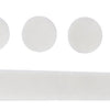Velo stickerset voor de bescherming van het frame vork rms 9-delig - transparant