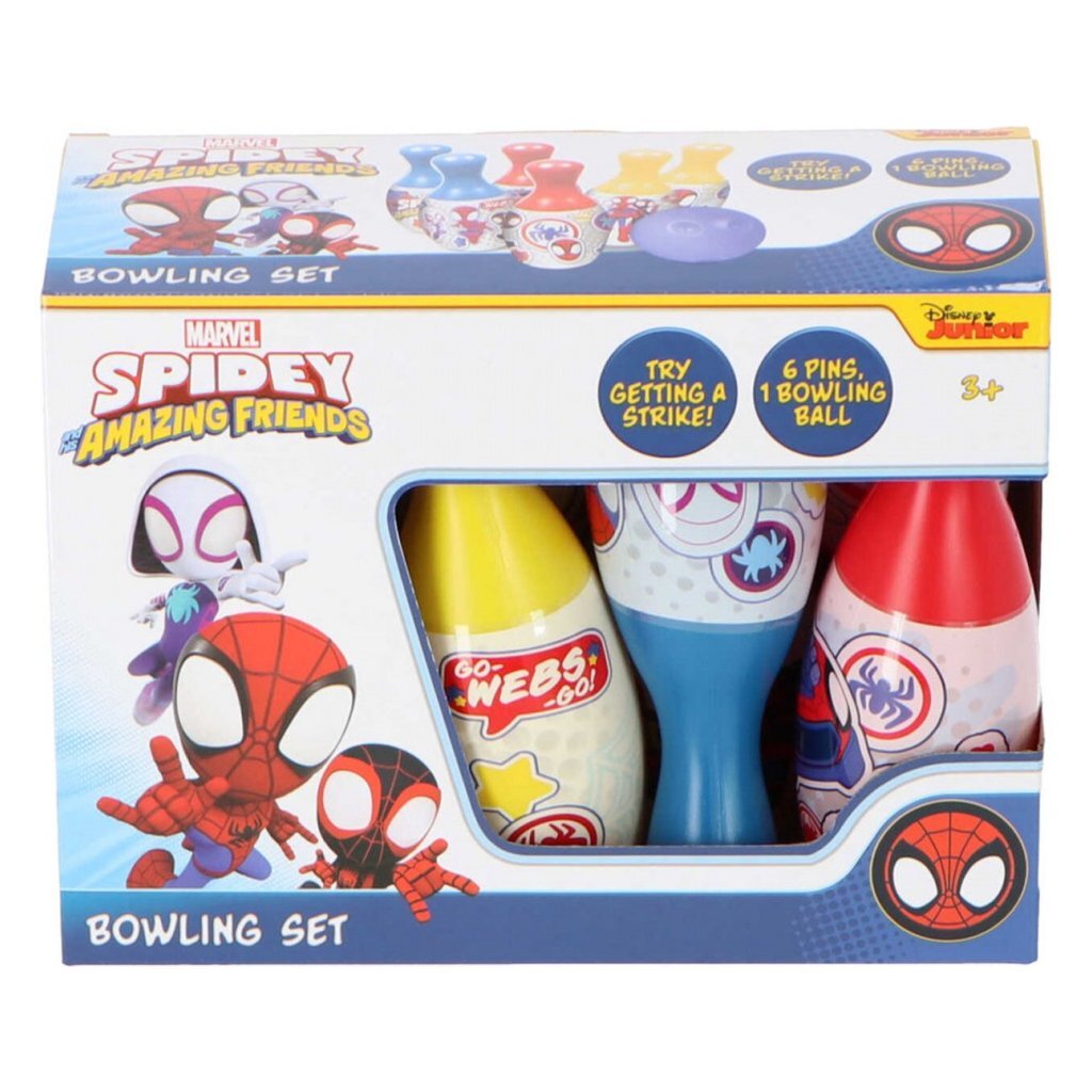 Juego de bolos Marvel Spidey y sus amigos