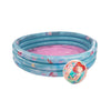 Disney princess 3 rings zwembad ariel + strandbal blauw roze