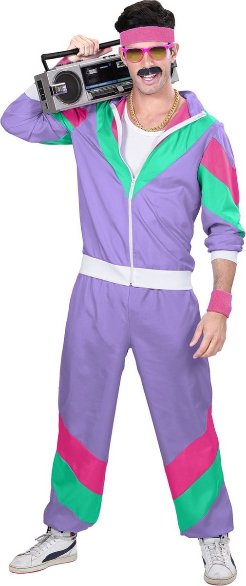 Tuta retrò Finidi viola