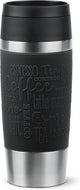 Tefal travel mug classic - termo - 0,36l - negro - compacto - a prueba de fugas - apto para café