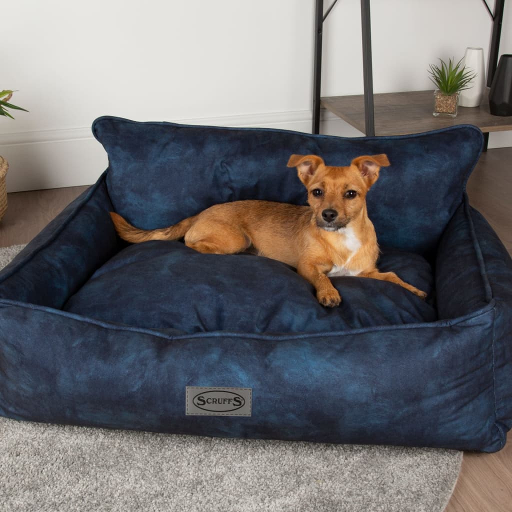 Scruffs Tramps Scruffs Tramps Bank de perros Kensington Tamaño l 90x70 cm Azul marino