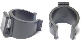 Hesling jasbeschermerklem 20 mm - zwart