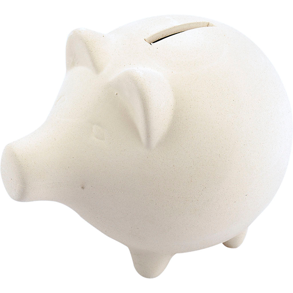 Creativ Company Piggy Bank, H: 11 cm, L: 14 cm, 10 piezas 1 caja