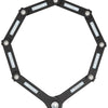 AXA Foldeslot Fold 80 Lite Duo pacchetto con chiavi simili Nero
