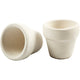Creativ company flower pot, h: 4.6 cm, d 5.2 cm, white, 6 pieces 1 box