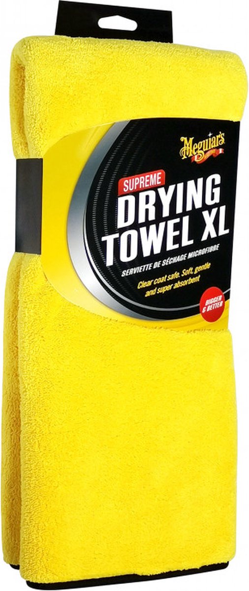 paño de secado Supreme XL 55 x 85 cm microfibra amarillo