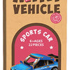 Kit de construcción de madera coche deportivo 3D