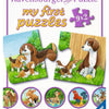 Ravensburger puzzel boerderij 9x2pcs