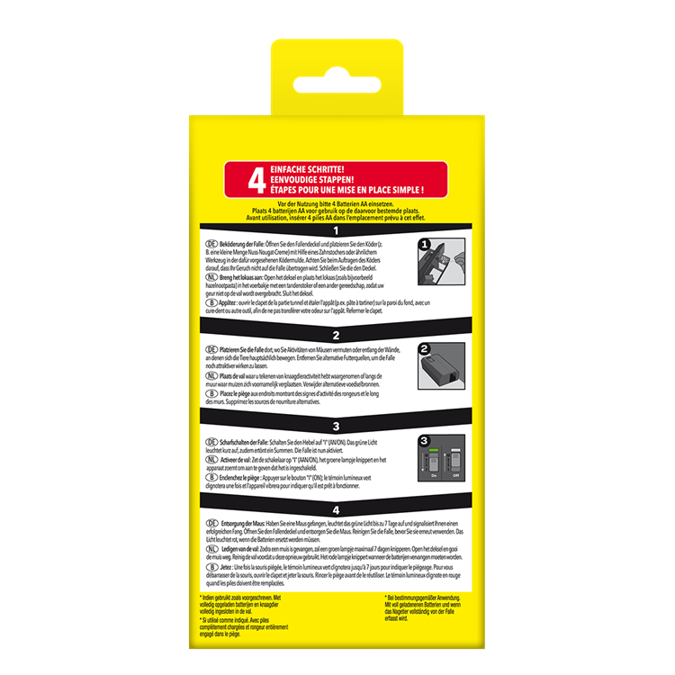 Pro-tect 1076861 - val muizen electronic 1st protect home | 1 stuks