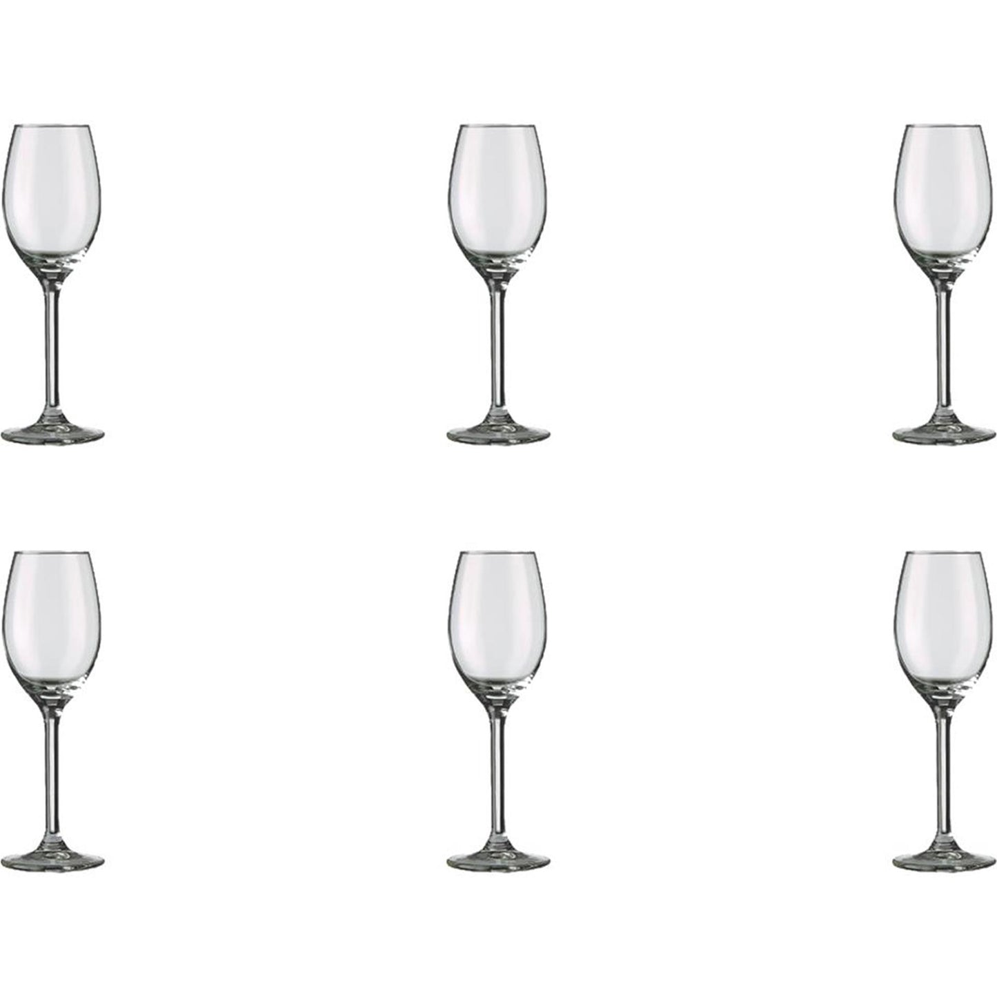 Royal leerdam l'esprit bicchiere di porto 14cl 6 pz