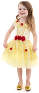 Little adventures - yellow beauty party jurk – maat m (98-104)