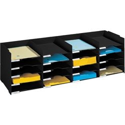 Conjunto compartimentos abiertos 4 x 5 67,4x31,3x32,7cm negro