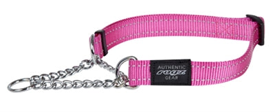 Rogz para perros FanBelt Semi -Slip Collar Pink
